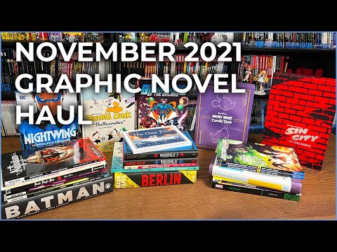 Graphic Novel, Omnibus, Absolutes, TPBs and comic Haul November 2021!