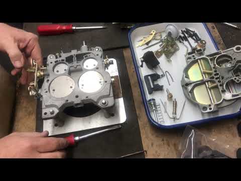 Quadrajet Power - Quadrajet Carburetor Disassembly & Reassembly: step by step process