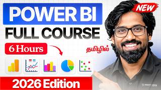 Master Power BI 🔥 | Complete Course from Zero to Advanced (Tamil)
