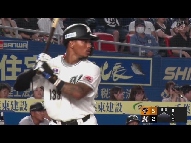 【ファーム】マリーンズ・マーティン 加入後初スタメンで初安打を含むマルチヒット!!  2024年7月4日 千葉ロッテマリーンズ 対 読売ジャイアンツ