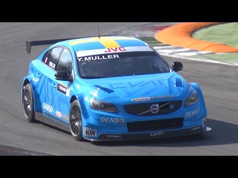 Volvo S60 Polestar TC1 WTCC - Cyan Racing Team Testing at Monza Circuit!
