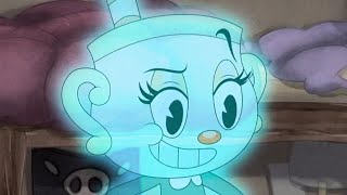 Ms. Chalice Showing Her Ghost Abilities Scene - The Cuphead Show HD