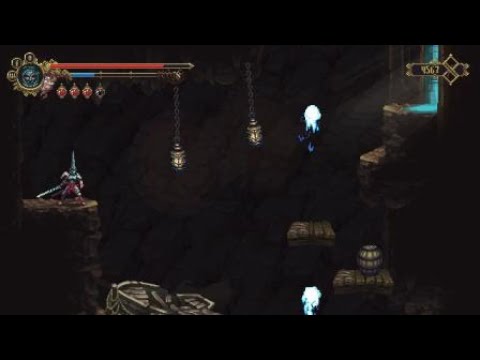 Blasphemous salto doble Fuego compacto en esmalte rosario