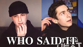 WHO SAID IT? WITH CARTER MUSSELMAN (Heathcliff on The Next Step) video