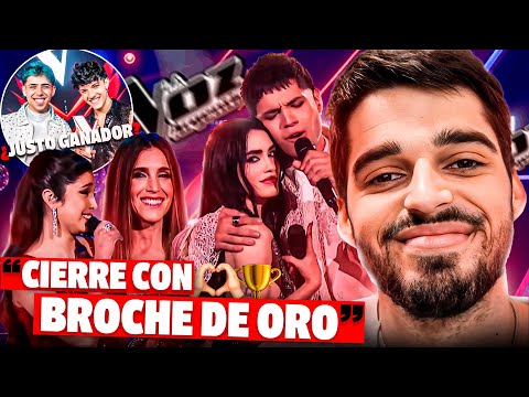 Full reaction to the final of The Voice of Argentina 2025