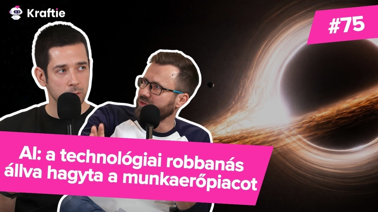 AI: a technológiai robbanás állva hagyta a munkaerőpiacot (kraftie #75)