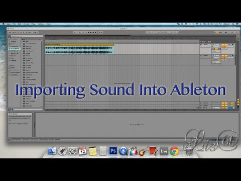 How To Import A Sound Into Ableton