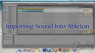 How To Import A Sound Into Ableton