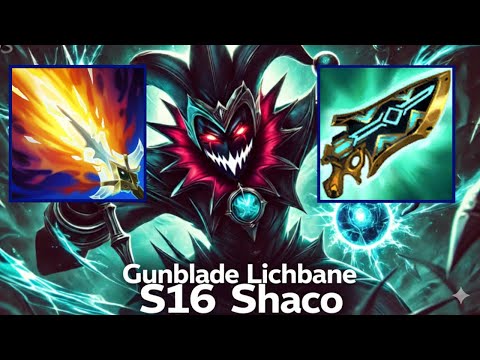 Testing New Gunblade AP Shaco - S16 PBE [League of Legends] Full Gameplay - Infernal Shaco