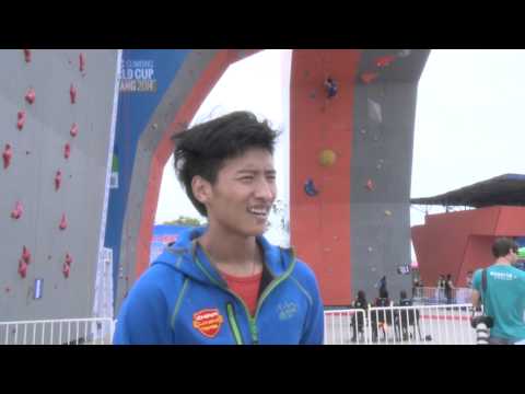 IFSC Climbing Youth Olympic Games - Jiacuo Suolang (CHN)