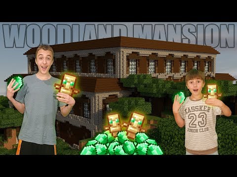 DOBILI SMO NAJREĐI ITEM! ISTRAŽUJEMO WOODLAND MANSION- Minecraft Preživljavanje sa Mladjim Bratom