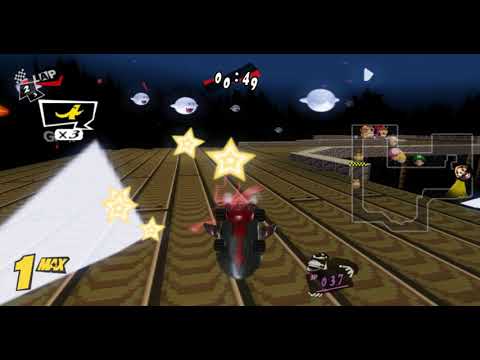 MKWii Ghost Valley 2 Music: Gentle Madman/Out Of Kindness [P5R]