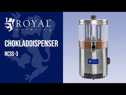 video - Chokladdispenser - 3 liter