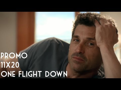 Grey's Anatomy Promo - "One Flight Down" (11x20)