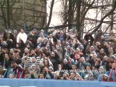 Kibice podczas meczu Ruch Chorzów - Wisła Kraków