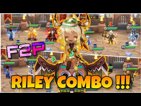 MY FAVORITE RILEY COMBO | WIND TOTEMIST SUMMONERS WAR