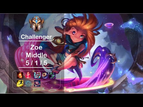[4K] Challenger Zoe Middle (5/1/5) Ep.721
