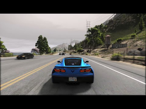 [8K] GTA 5 Ultra Realistic Graphics Mod | GTA5REAL + V-Reloaded | SSRTGI Graphics showcase