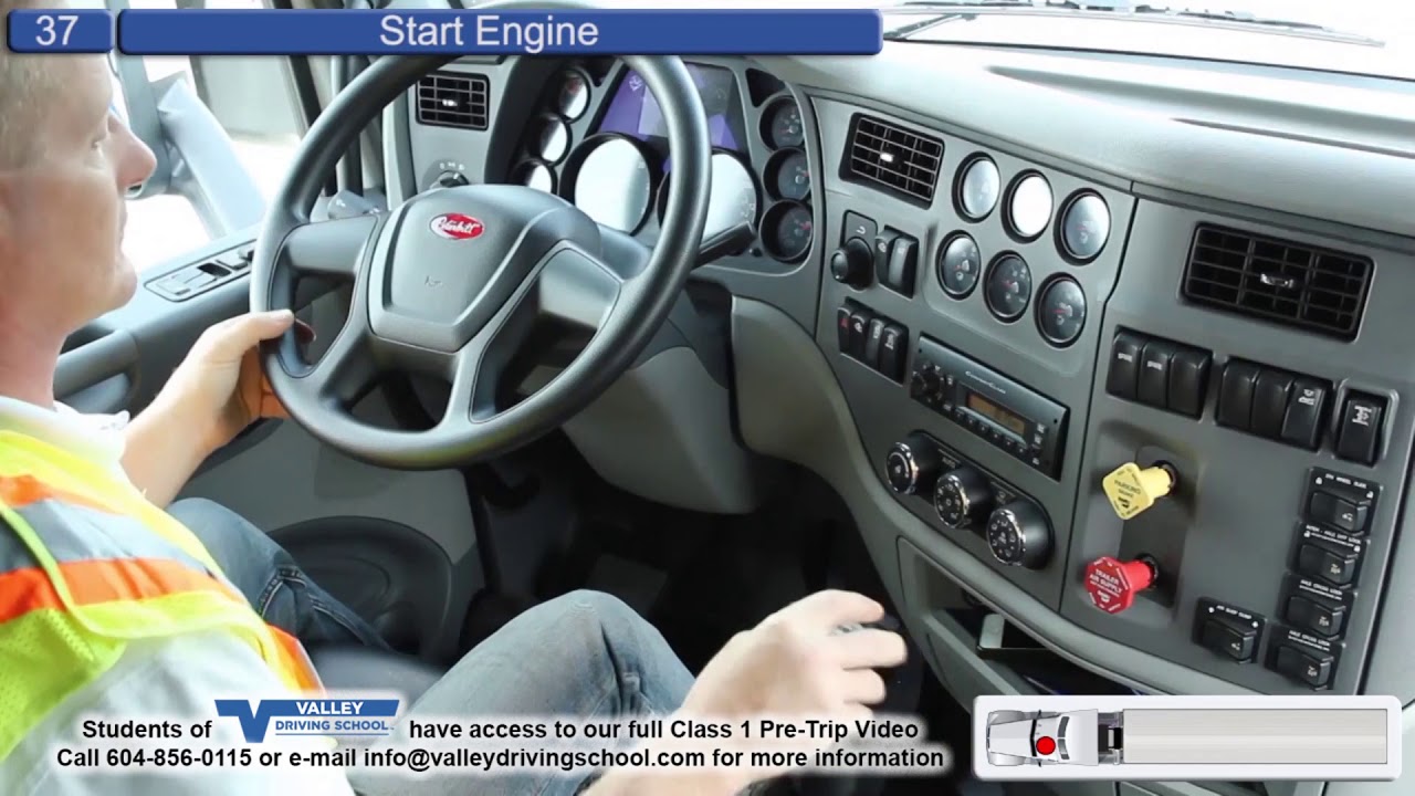 Valley Driving School Commercial In Cab Air Inspection Preview