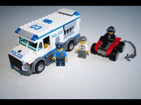 Speed build Lego City Prisoner truck 60043