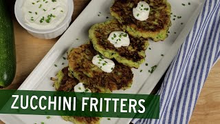How to Make Zucchini Fritters