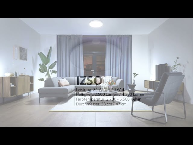 Video Teaser für Die Philips Izso und Wincel Deckenleuchten