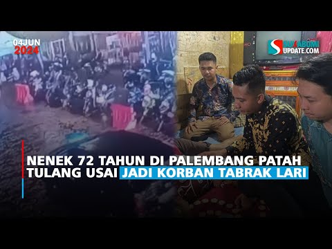 Nenek 72 Tahun di Palembang Patah Tulang Usai Jadi Korban Tabrak Lari
