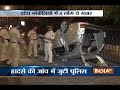 Speeding car over-turns in Mumbai, 4 injured