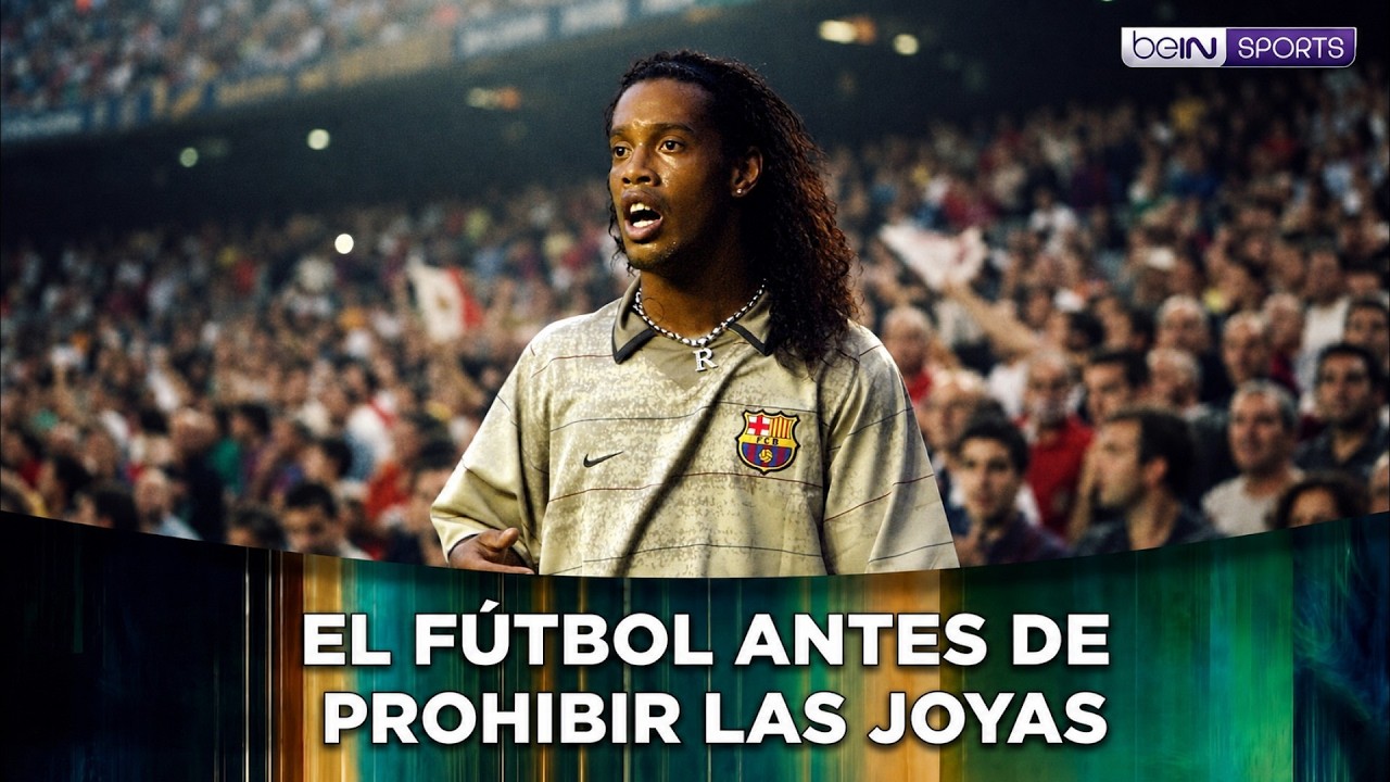 El fútbol antes de prohibir las joyas