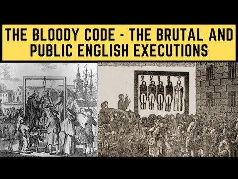 The Bloody Code - The BRUTAL And PUBLIC English Executions
