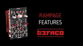 Video thumbnail for Rampage Eurorack Module Features - Befaco.org by Befacosynth