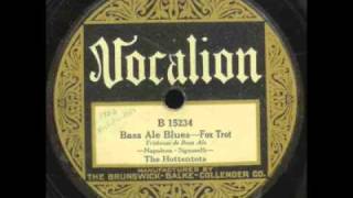 The Hottentots - Bass Ale Blues 1926