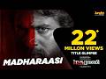 Madharasi Title Glimpse Sivakarthikeyan A R Murugadoss Anirudh Sri Lakshmi Movies
