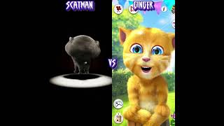 ScatMan Vs Ginger Who Is Best ? 😭🤞🤣 #Shorts