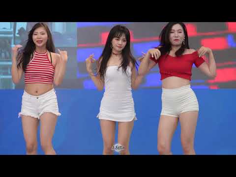 4K 190803 클라썸 미리 직캠 Clawsome Focus  '위 아래 EXID' Fancam By JJaGa !DMZ 평화이음 콘서트 #철원 동송공영주차장