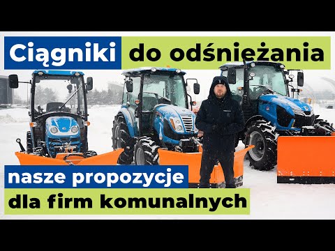 Ciągniki do odśnieżania dla firm komunalnych - nasze propozycje :: Traktor.com.pl
