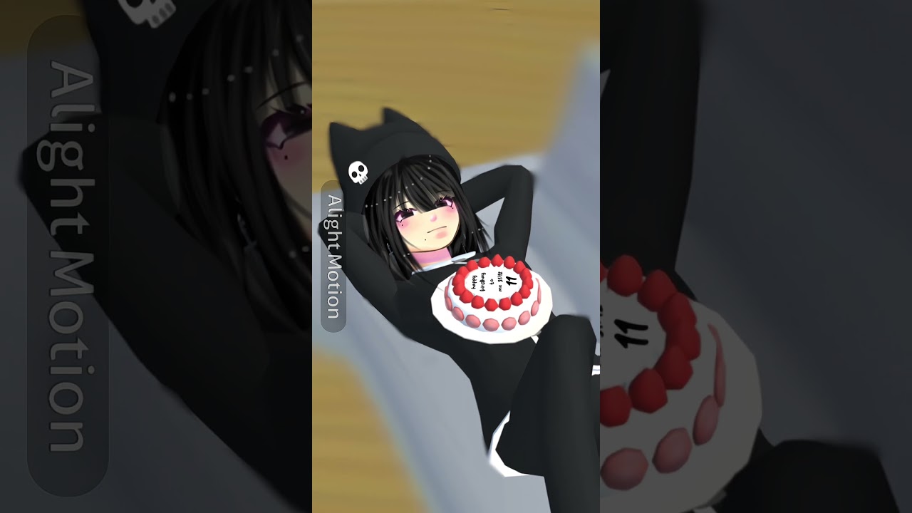 telat up 5 hari pliss🖐🏻😭 || #bismillahfyp#fypシ#sakuraschoolsimulator#alightmotion hbd for me!😋💞