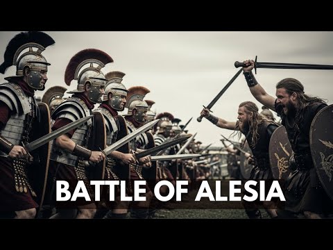Julius Caesar's 60,000 Men BEAT 330,000 Warriors With This ONE Strategy - Battle Of Alesia