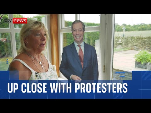 'Our country's ruined': Protesters on why they oppose asylum hotels