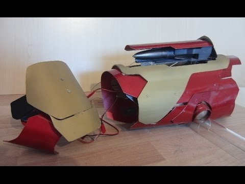 Iron Man's Arm - "Missile" (yes, it goes boom) made from scratch