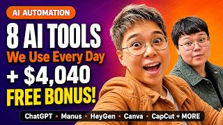 8 AI Tools We Use Every Day to Build a 4-Figure Day Online (ChatGPT, Manus & More)