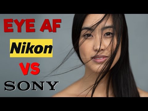 Sony A7RIV vs Nikon Z7 - Eye AF testing