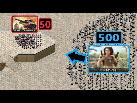 Tanya Survival - Flak Troopers - Red Alert 2