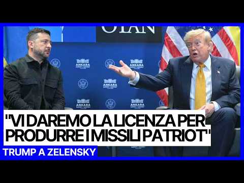 Trump-Zelensky, il video dell'incontro ad Ankara
