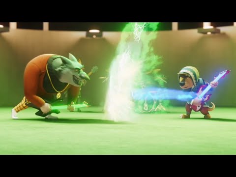 Rock Dog 2 Linnux Shred Off Scene