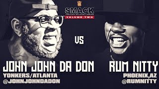 JOHN JOHN DA DON VS RUM NITTY SMACK/ URL RAP BATTLE | URLTV