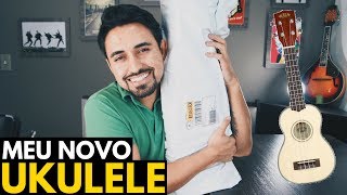 Video thumbnail for MEU NOVO UKULELE!  - Kala KA SSG (X5 Music) by Tiago Contieri