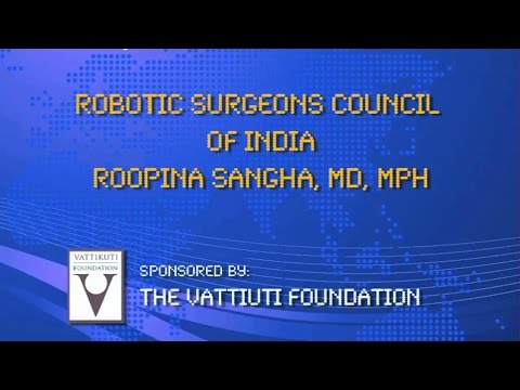 Robotic Surgeons Council of India - Dr Roopina Sangha
