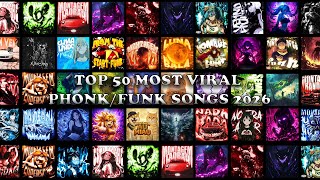 Download lagu TOP 50 MOST VIRAL PHONK/FUNK 2026 🎵 PLAYLIST 🎵 mp3
