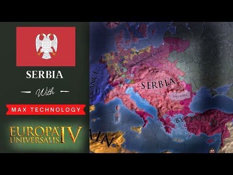 EU4 Timelapse | SERBIA and BYZANTIUM got Teamed Up
